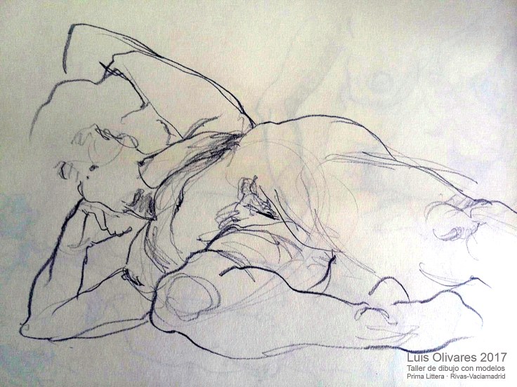 Taller de dibujo con modelos